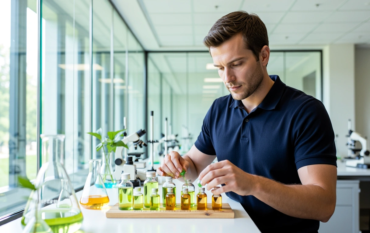 Analyzing natural supplements for men